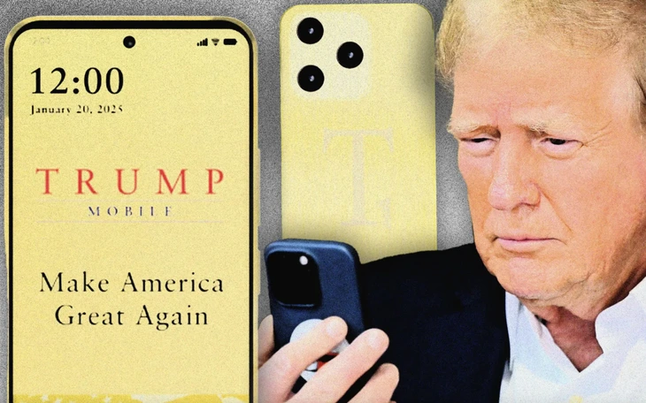 Smartphone 'vàng' của Trump Mobile lại trễ hẹn, giấc mơ ‘Made in USA’ mơ hồ - Ảnh 3.