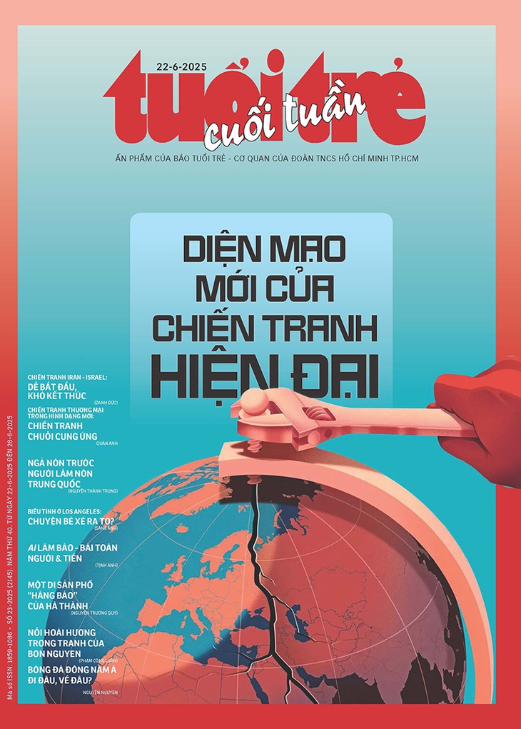 Tuổi Trẻ Cuối Tuần số 23-2025: Diện mạo mới của chiến tranh hiện đại - Ảnh 1.