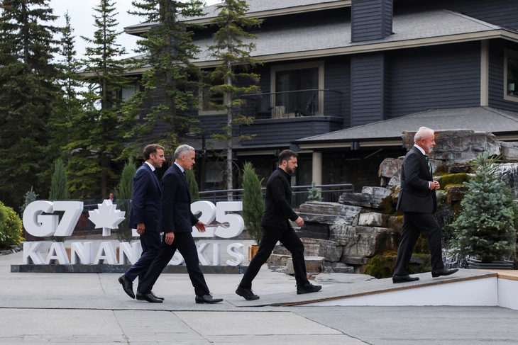 Canada hủy tuyên bố chung G7 về chiến sự Nga - Ukraine vì ông Trump phản đối - Ảnh 2.