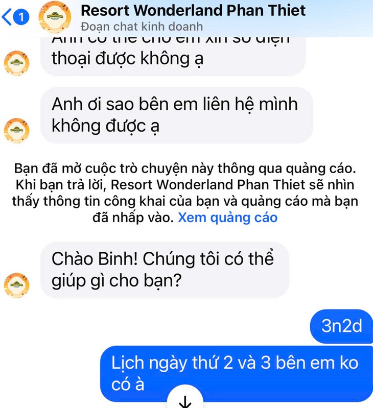 Cao điểm du lịch hè, nhiều khách sập bẫy trang quảng cáo resort giả - Ảnh 1.