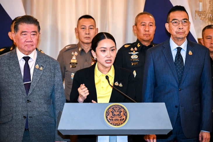 Thủ tướng Thái Lan xin lỗi người dân sau sự cố rò rỉ cuộc gọi với ông Hun Sen - Ảnh 1.