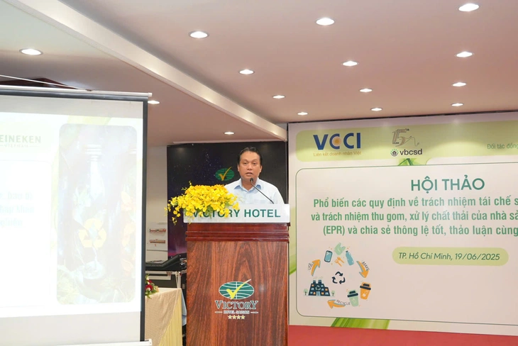 Nhiều doanh nghiệp lo về trách nhiệm tái chế, có đơn vị chuẩn bị sẵn tiền phạt - Ảnh 1.