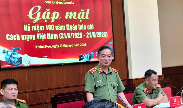 Thăng hàm thiếu tướng cho giám đốc Công an Khánh Hòa - Ảnh 1. thiếu tướng - Ảnh 1.