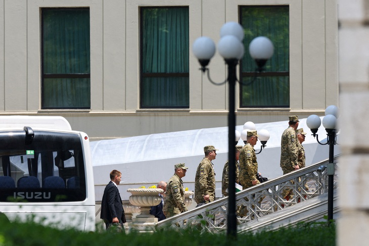 Nga - Ukraine đàm phán, các nước sườn Đông NATO ủng hộ tư cách thành viên của Kiev - Ảnh 1. Ukraine - Ảnh 1.