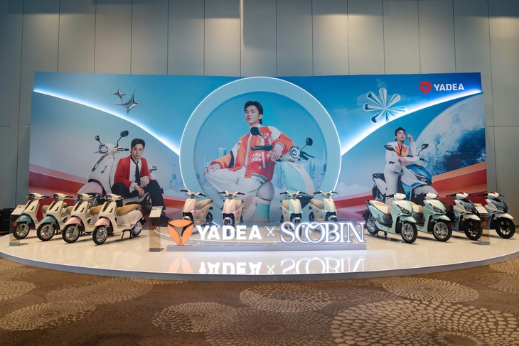 Yadea hợp tác Soobin Hoàng Sơn trình làng xe máy điện bản đặc biệt - Ảnh 4.