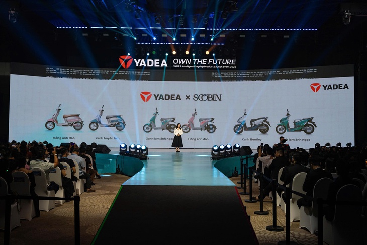 Yadea hợp tác Soobin Hoàng Sơn trình làng xe máy điện bản đặc biệt - Ảnh 3.