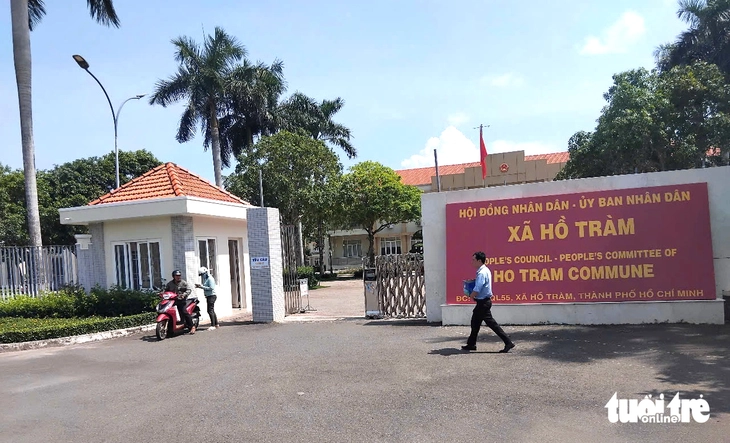 Xã mới ở Bà Rịa - Vũng Tàu lắp bảng hiệu thuộc TP.HCM - Ảnh 1.