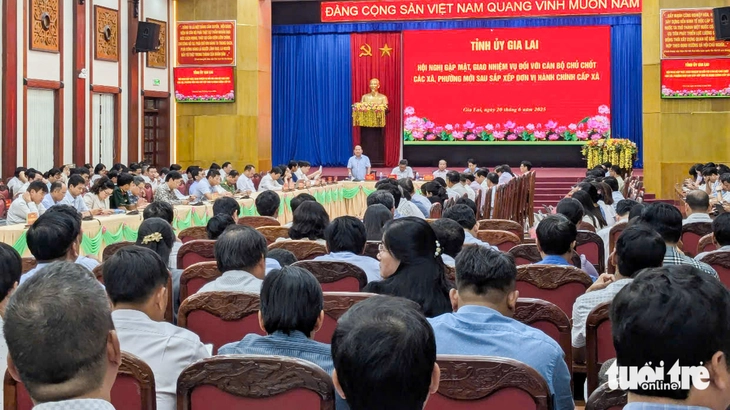Gia Lai dự kiến ngày 30-6 công bố chức danh lãnh đạo chủ chốt 77 xã, phường mới - Ảnh 1.