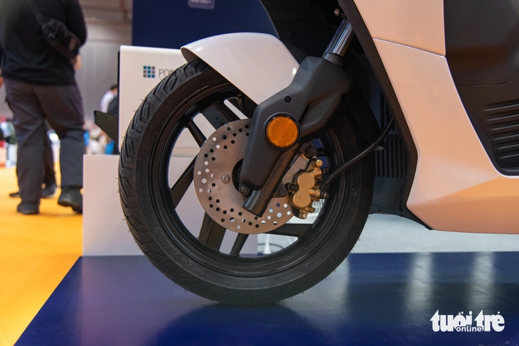 E3 Mobility Deux7 - Xe máy điện Hàn Quốc mới lạ về Việt Nam: Giá dự kiến 100 triệu đồng, nhỏ hơn SH, chạy 120km/sạc- Ảnh 6. xe máy điện - Ảnh 6.