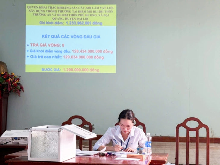 Đấu giá 3 mỏ cát Quảng Nam: Giá khởi điểm vài tỉ, trúng hàng trăm tỉ đồng - Ảnh 3.