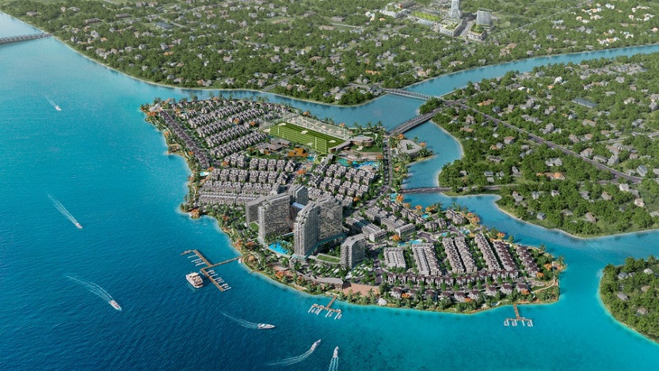 Đảo Kim Quy được cấp phép xây dựng trung tâm thương mại, từng bước hoàn thiện bức tranh ‘đô thị đảo’ - Ảnh 1.
