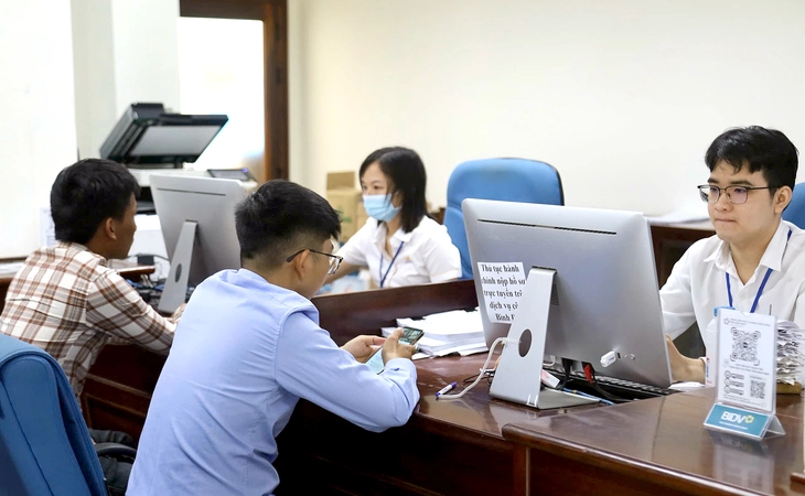 58 xã, phường mới của tỉnh Bình Định 'chạy thử' đạt yêu cầu - Ảnh 2.