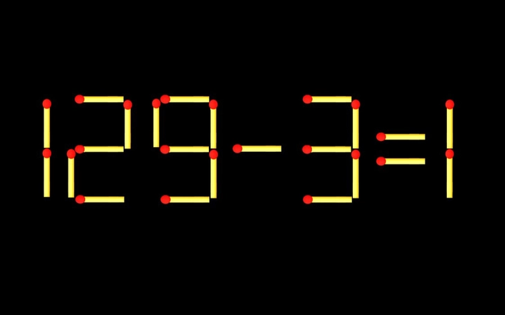 Thử tài IQ: Di chuyển một que diêm để 487-1=6 thành phép tính đúng - Ảnh 7.