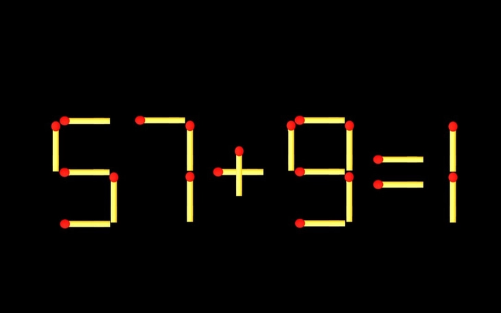 Thử tài IQ: Di chuyển một que diêm để 487-1=6 thành phép tính đúng - Ảnh 8.