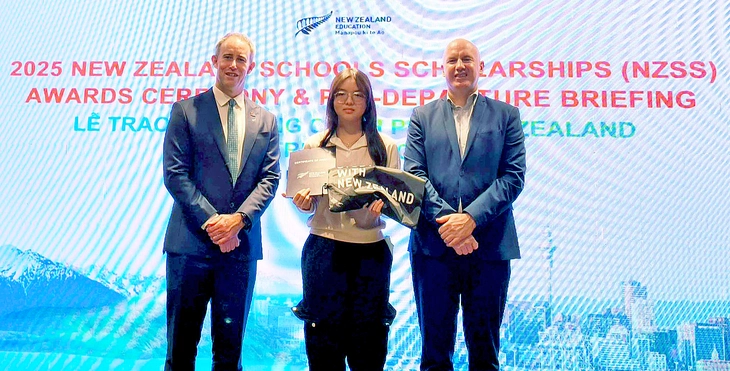 New Zealand trao học bổng Chính phủ dành riêng cho học sinh trung học Việt Nam - Ảnh 1.