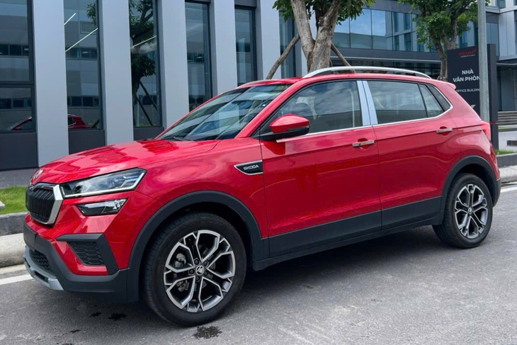 Ảnh thực tế 2 bản Skoda Kushaq tại Việt Nam: Giá dự kiến từ dưới 600 triệu đồng, ra mắt tháng này cạnh tranh Xforce, Creta- Ảnh 6. Skoda Kushaq - Ảnh 5.