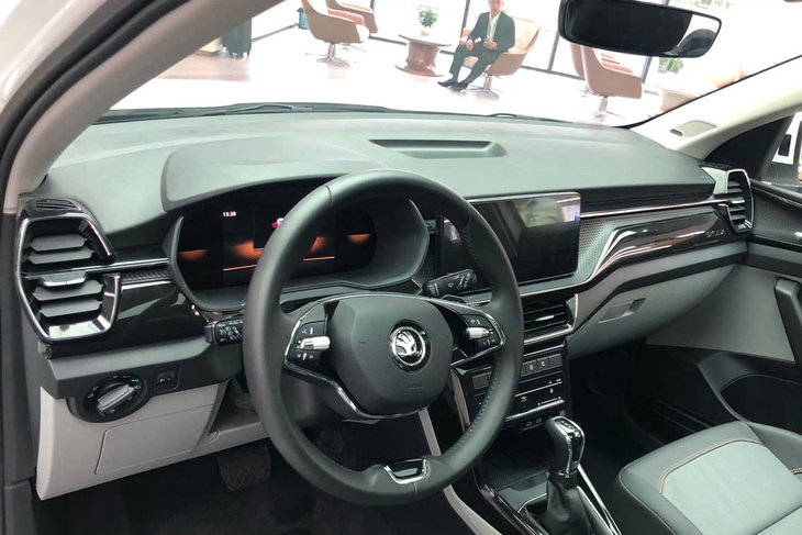Ảnh thực tế 2 bản Skoda Kushaq tại Việt Nam: Giá dự kiến từ dưới 600 triệu đồng, ra mắt tháng này cạnh tranh Xforce, Creta- Ảnh 10. Skoda Kushaq - Ảnh 9.
