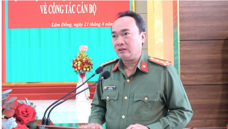 Danh sách dự kiến các trưởng phòng Công an tỉnh Lâm Đồng sau sáp nhập - Ảnh 1.