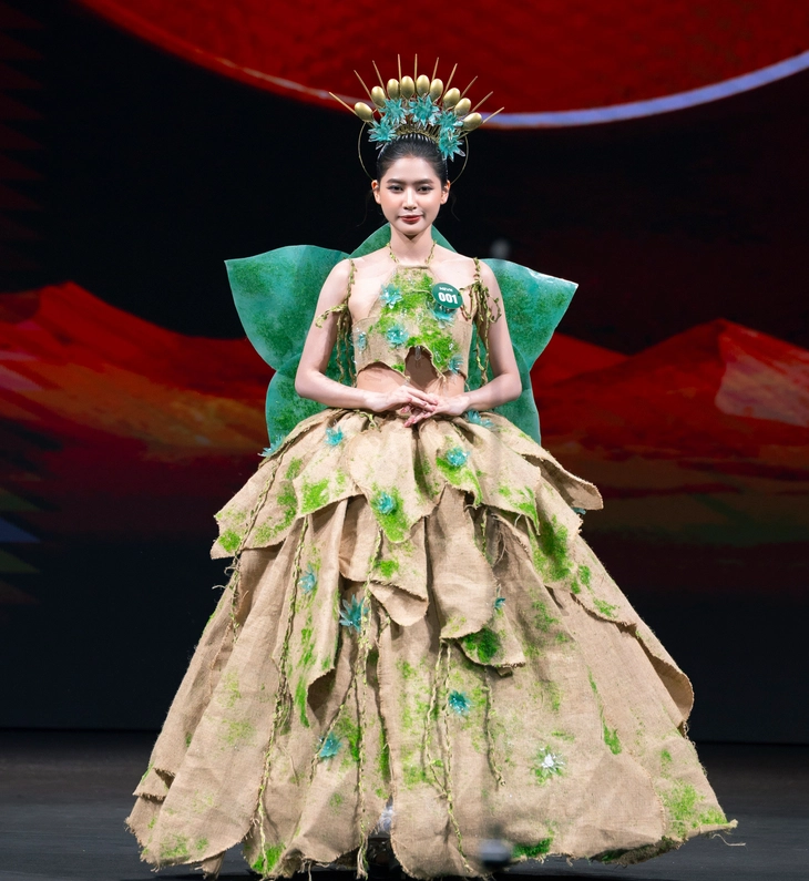 Biến tấu vật liệu tái chế thành thời tra - Ảnh 16. Miss Earth Vietnam - Ảnh 15.