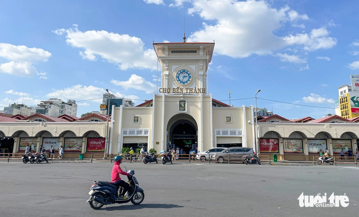 chợ Bến Thành - Ảnh 1.