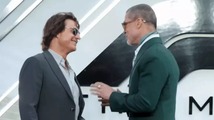 Bộ đôi siêu sao Brad Pitt - Tom Cruise sau 24 năm - Ảnh 2. Brad Pitt - Ảnh 2.