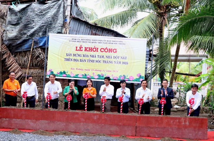 Sóc Trăng hoàn thành giấc mơ nhà ở cho người nghèo - Ảnh 1.