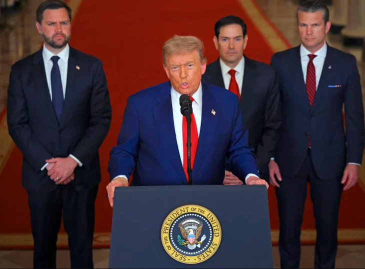 Ông Trump nói Iran bị ‘xóa sổ’ hạt nhân, nhưng điều này đã chính xác? - Ảnh 1.
