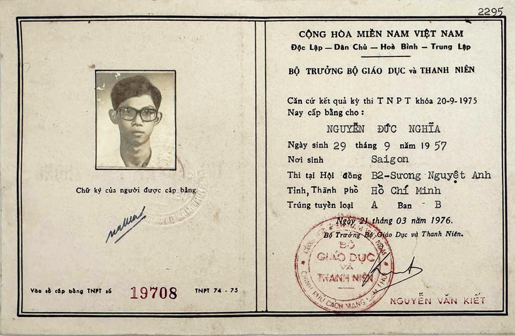 50 năm kỳ thi tốt nghiệp trung học phổ thông - Kỳ 1: Kỳ thi đầu tiên ở miền Nam sau thống nhất - Ảnh 2. thi tốt nghiệp - Ảnh 4.
