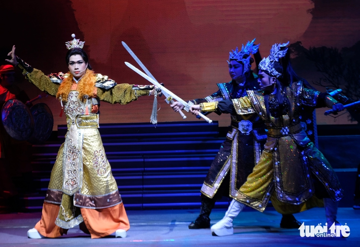 Trọng Nhân: Từ 'siêu nhí' tới kép trẻ cải lương triển vọng - Ảnh 4. Trọng Nhân - Ảnh 4.