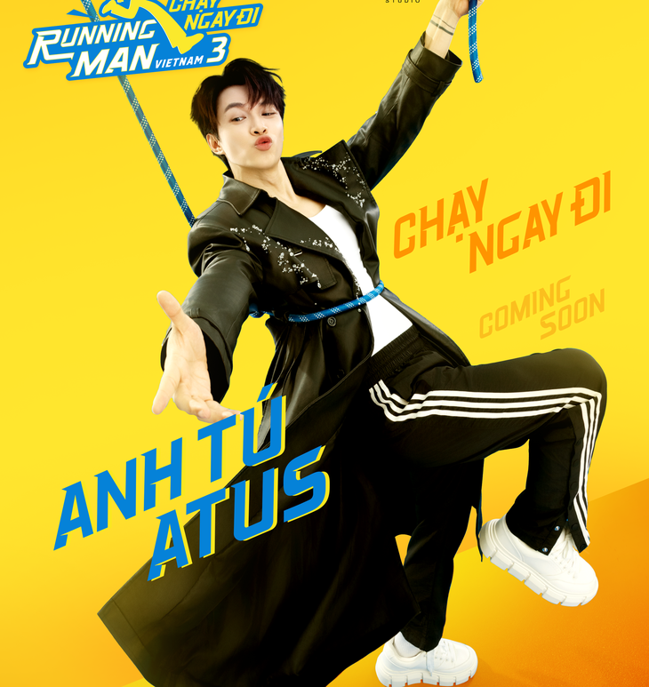 Anh Tú Atus gia nhập Running man Vietnam mùa 3, khán giả bảo Mời Diệu Nhi làm khách mời đi - Ảnh 2. Running man Vietnam - Ảnh 2.