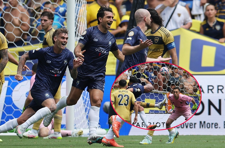 Christian Gray ghi bàn giúp Auckland City cầm hòa Boca Juniors tại FIFA Club World Cup - Ảnh 1.