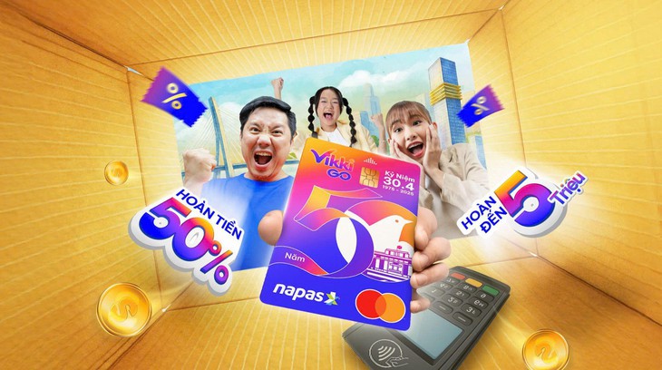 Hoàn tới 50% cho chủ thẻ Thanh toán tích hợp VikkiGO - Ảnh 3.