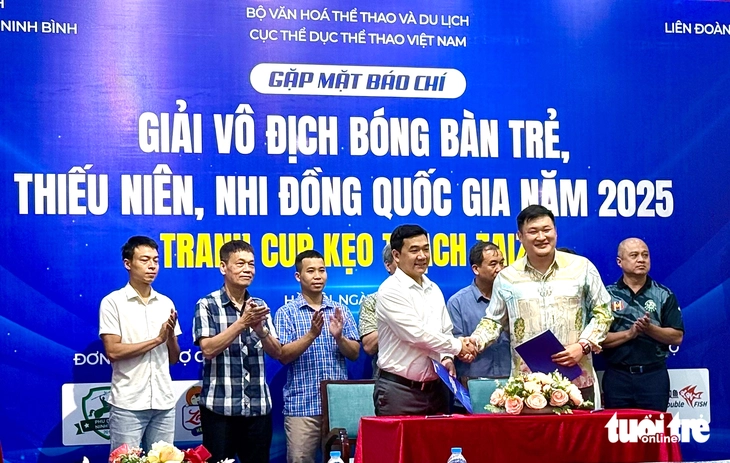 Giải bóng bàn trẻ, thiếu niên, nhi đồng quốc gia 2025 có tiền thưởng 'khủng' - Ảnh 1.