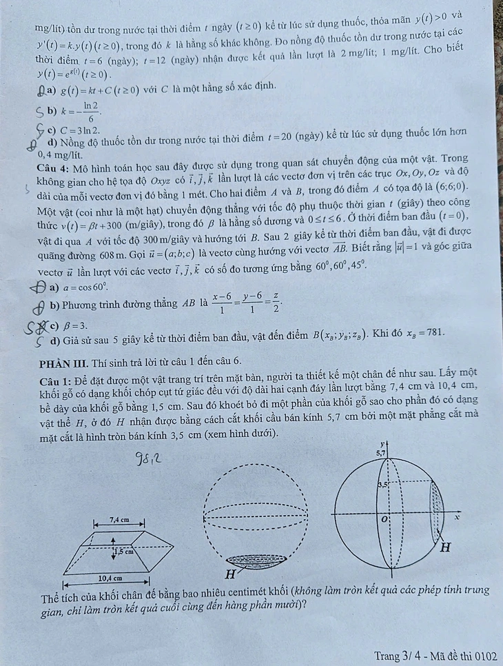 đề thi toán - Ảnh 4.