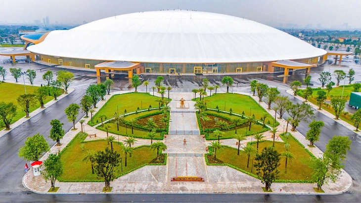 Trung tâm Triển lãm Việt Nam quy mô bậc nhất Đông Nam Á chính thức được bàn giao - Ảnh 3. Trung tâm triển lãm Việt Nam - Ảnh 1.