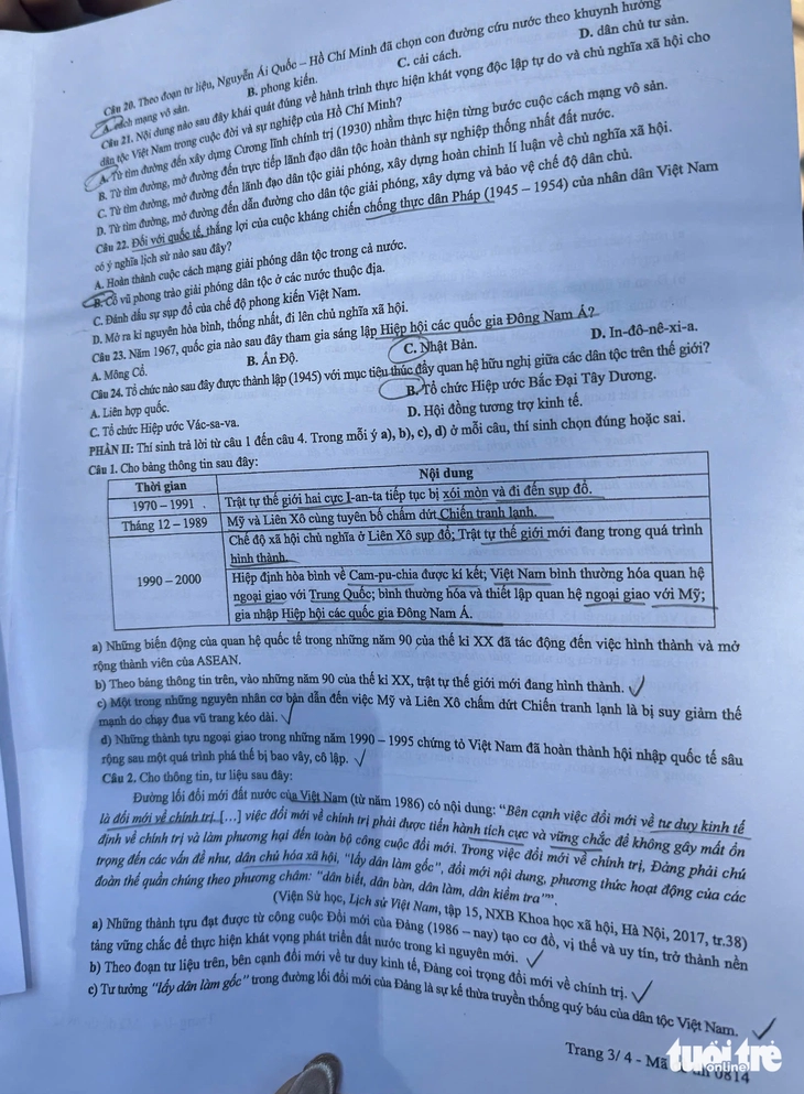 môn lịch sử - Ảnh 3.