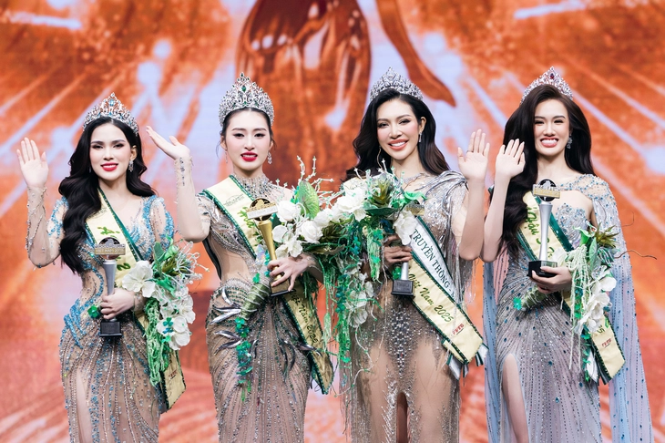 Sau một đêm Việt Nam có thêm 2 hoa hậu, 6 á hậu - Ảnh 2. Hoa hậu Trái đất - Ảnh 2.