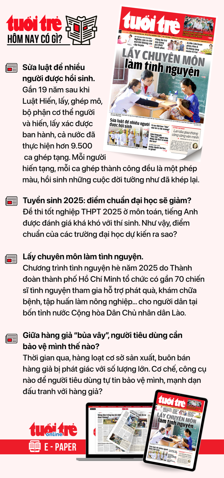 Tin tức sáng 29-6: Những luật, quy định quan trọng hiệu lực từ 1-7 - Ảnh 3.