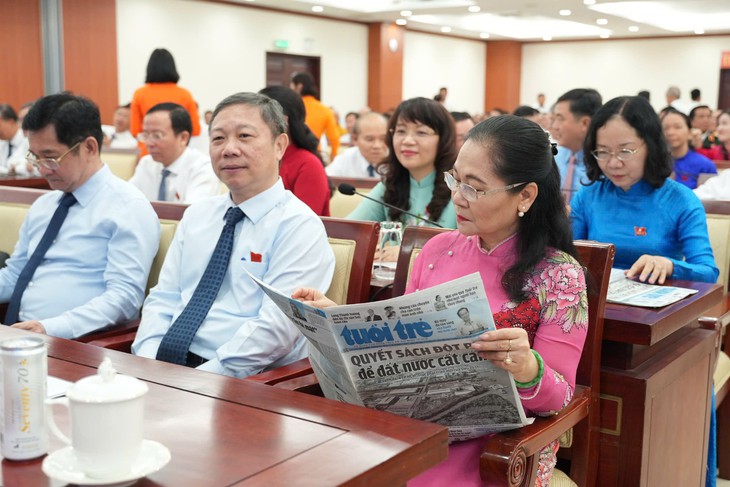 Sáng nay HĐND TP.HCM họp kỳ chuyên đề trước khi sáp nhập - Ảnh 2. Sáng nay HĐND TP.HCM họp kỳ chuyên đề trước khi sáp nhập - Ảnh 2.