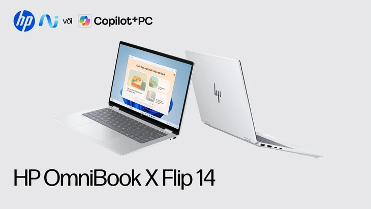 Chạm tay chuẩn sống bứt phá với HP OmniBook X Flip 14 - Ảnh 1.