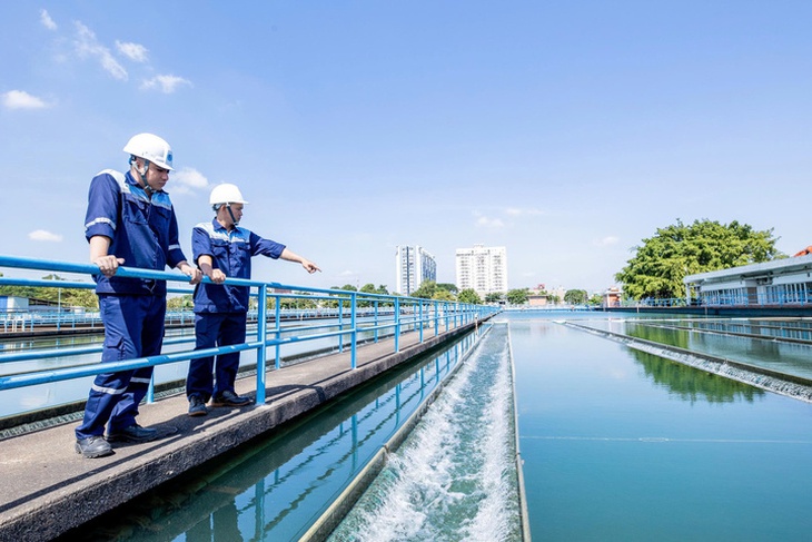 SAWACO: đảm bảo nước sạch cho TP.HCM trong mùa mưa - Ảnh 1.