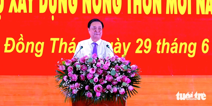 Đồng Tháp hoàn thành tỉnh nông thôn mới trước ngày công bố sáp nhập với Tiền Giang - Ảnh 2.