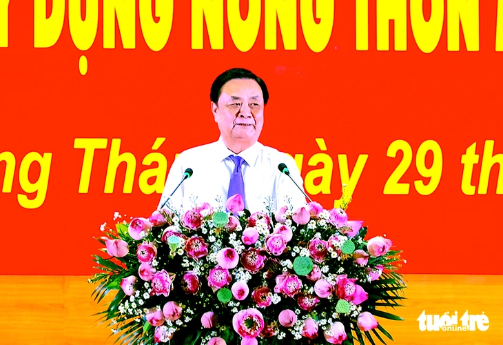 Đồng Tháp hoàn thành tỉnh nông thôn mới trước ngày công bố sáp nhập với Tiền Giang - Ảnh 2.