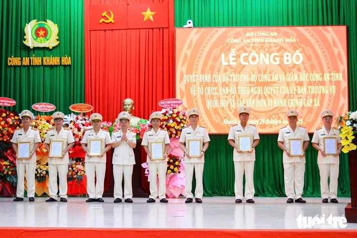 Sau sáp nhập, Khánh Hòa có 8 phó giám đốc công an tỉnh - Ảnh 2. phó giám đốc công an - Ảnh 2.