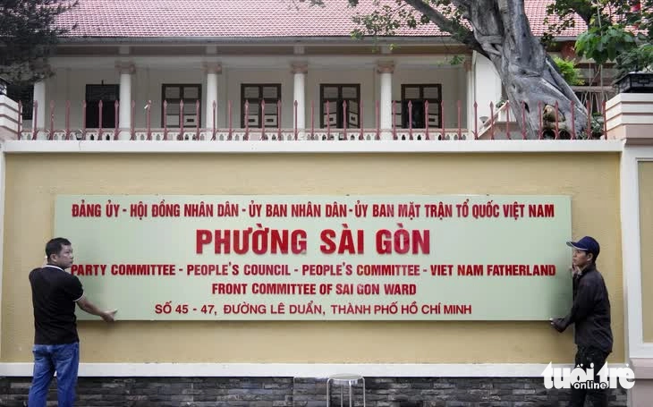 Không khí chuẩn bị đón thời khắc công bố thành lập tỉnh thành, phường xã - Ảnh 1. Không khí chuẩn bị đón thời khắc công bố thành lập tỉnh thành, phường xã - Ảnh 1.
