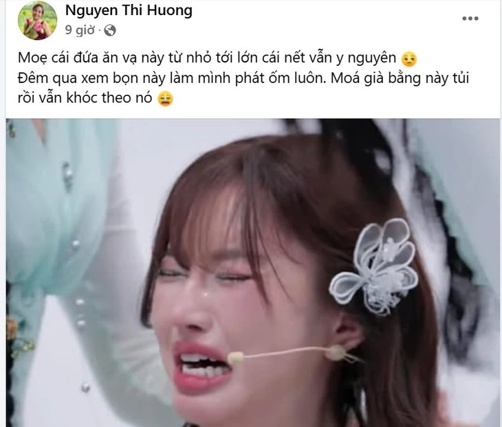 Mẹ và dì ghẹo Bích Phương trong Em xinh say hi: Mỗi khi khóc mồm ngoạc ra như cái bát - Ảnh 2. Bích Phương - Ảnh 2.