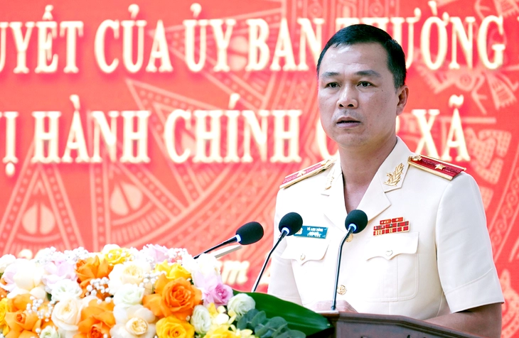 Công an Hải Phòng, Thanh Hóa trao loạt quyết định về công tác nhân sự - Ảnh 1.