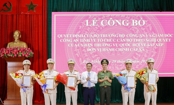 Công an tỉnh Bắc Ninh có 5 phó giám đốc, thành lập 99 đơn vị cấp xã - Ảnh 2. bắc ninh - Ảnh 2.