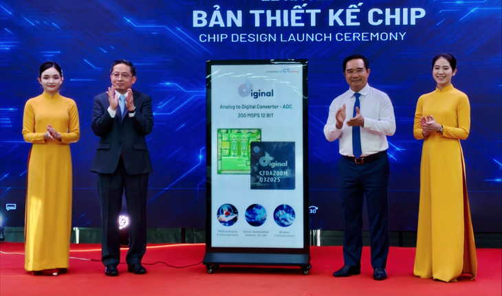 Trình làng bản thiết kế chip tín hiệu 12 bit ‘make-in-Việt Nam’- Ảnh 1. Trình làng bản thiết kế chip tín hiệu 12 bit ‘make-in-Việt Nam’- Ảnh 1.