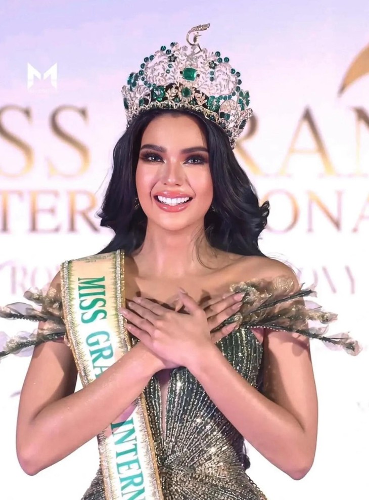 Người đẹp Philippines trở thành Hoa hậu Hòa bình Quốc tế 2024; - Ảnh 2. Miss Grand International - Ảnh 2.